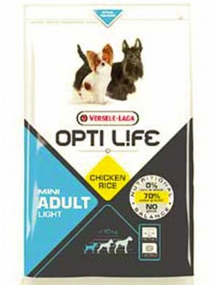Hrana za pse Opti Life Light Mini 2,5kg